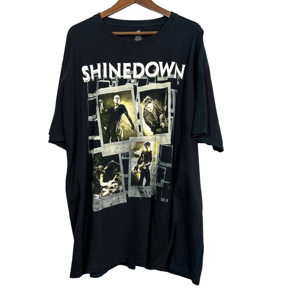 Shinedown 2012 Tour Merch Graphic Tee Black - 2XL
